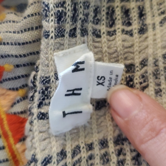 Anthropologie THML boho blouse - Picture 6 of 7